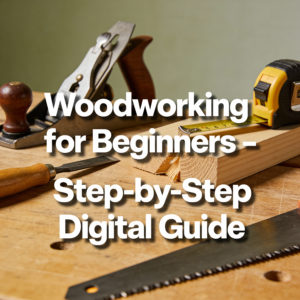 Woodworking for Beginners – Step-by-Step Digital Guide