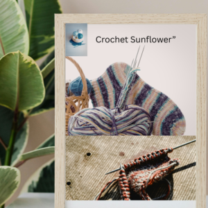 Golden Sunflower Crochet Blanket Pattern