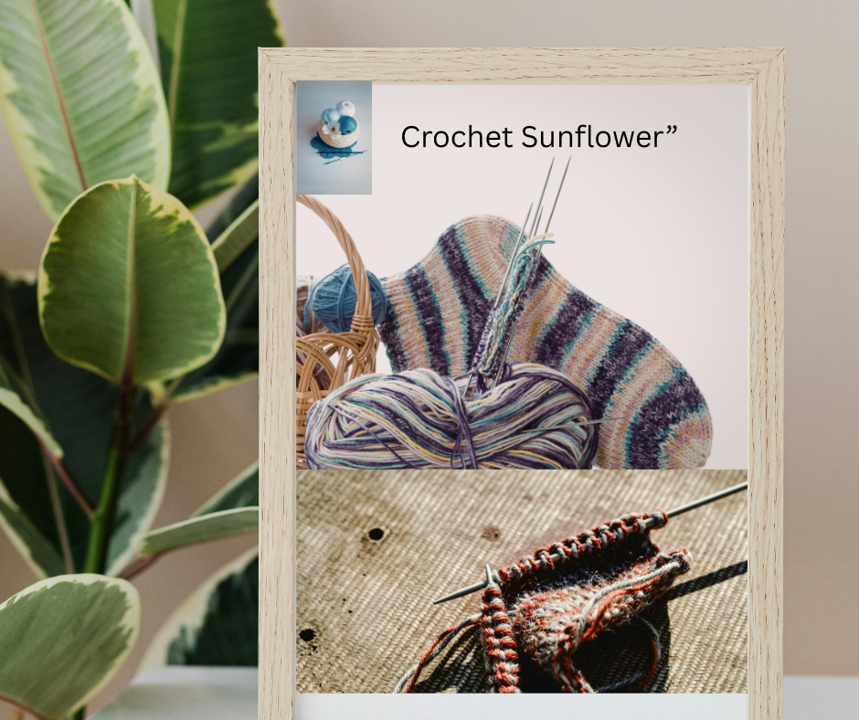 Golden Sunflower Crochet Blanket Pattern - Image 3
