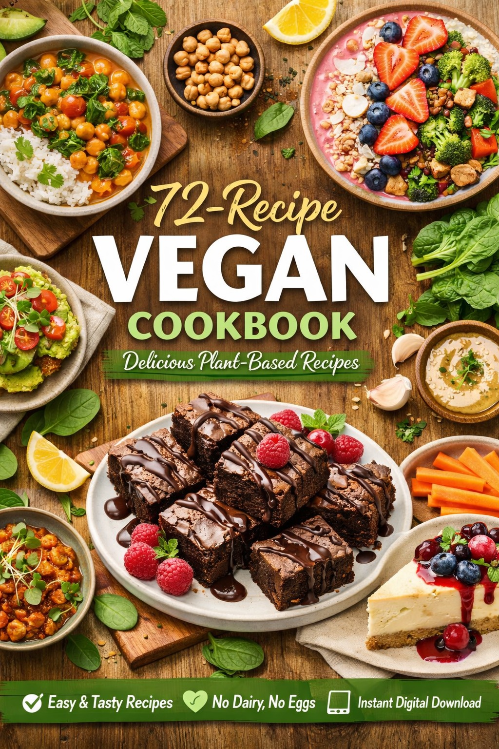 the vegan cook book 72 top recipes - Image 4